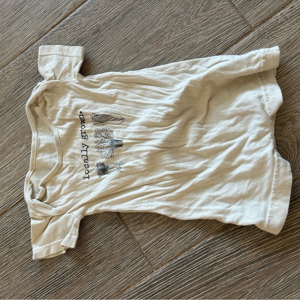Locally Grown Cream Kids One-Piece